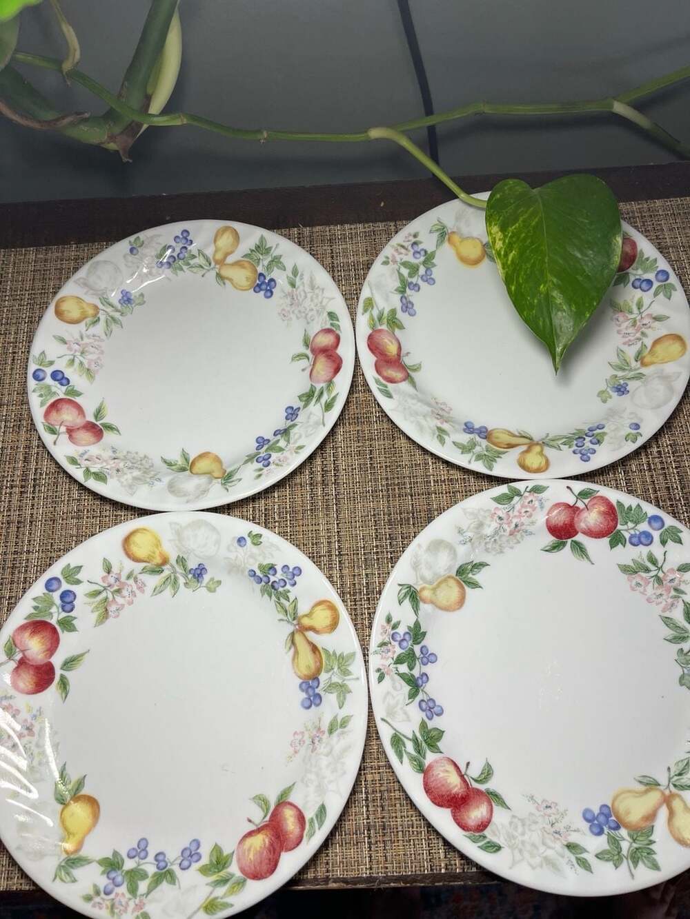Corelle Abundance Bread and Butter Plates Set of 4